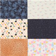 Mouth Face Mask Cute Patterns Colour Blocks