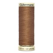 Fil à coudre Gütermann Sew-all marron ambre n° 842