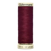 Fil à coudre Gütermann Sew-all bordeaux n° 368