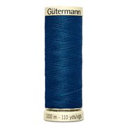 Sew-all dark peacock blue thread 967