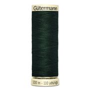 Fil à coudre Gütermann Sew-all vert buisson foncé n° 472