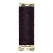 Fil à coudre Gütermann Sew-all marron roche foncé n° 682