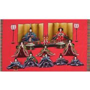 Japanischer Hinamatsuri Puppentag Kaiserpanel