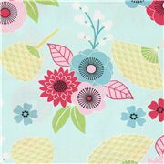 Japanese Retro Florals and Fans