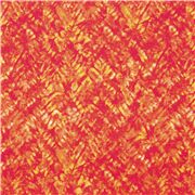 Milchglas Design rot orange Baumwollstoff
