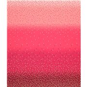 metallic-gold Farbverlauf rosa Stoff mit Dreiecken