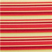 Rayures Rouges Et Vert Pâle Variées