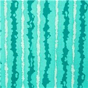 Turquoise Watermelon Stripes