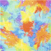 Rainbow Splatter Spot Painting