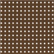 Motif Régulier À Pois Brun Chaud