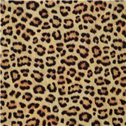 Tissu jersey pour maillot de bain avec un motif léopard