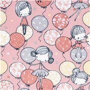Sketchy Girls on Balloons