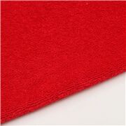 Stof France towel terrycloth fabric in red