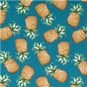 Petits Ananas Turquoises Éparpillés