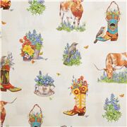 Texas in Bloom Floral Cowboy Western