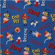 To the Rescue Firefighters Ladders Call 911