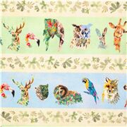 Brush with Nature Animal Head Stripe