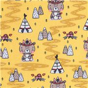 Adorable Bébé Ours Tipis Prairie