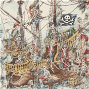 Skelewags Pirate Skeletons Illustration Colourful