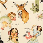 Femmes Dansant Le Folklore Cowboys Cactus