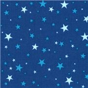 Dunkelblauer blauer Mini-Stern Stoff Sevenberry Petite Classiques