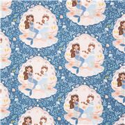 Mermaid Friends in Clam Shell Ocean Floral