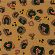 Dark Tan Pop Animal Pink Leopard Spots