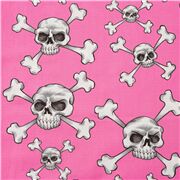 Tête De Mort Et Os Croisés Pirate Halloween