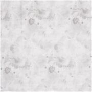 Tissu américain gris chiné avec un motif style aquarelle