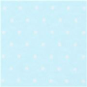 Tissu jersey bio bleu clair à pois blancs, Tout Petit