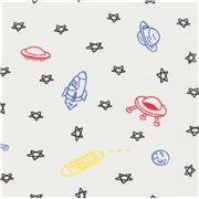 Linework Stars Space Ships UFO