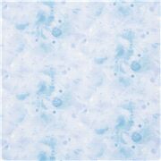 blassblaues Aquarell Motiv auf einfarbigem Hintergrund toller Mixer USA Stoff Baumwolle