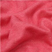 Tissu en jersey uni rose