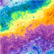 tessuto arcobaleno minky extralarge Ritagli