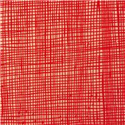 roter und taupefarbener Gittermusterstoff