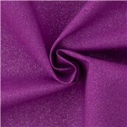 solid purple fabric with silver glitter