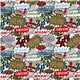 Michael Miller retro comic fabric Zap Pow Boom 2
