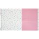 Tiere rosa karierter Kokka Stoff aus Japan kawaii 0,5m 2