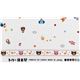 Tiere rosa karierter Kokka Stoff aus Japan kawaii 0,5m 5