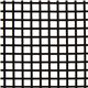 Black and white grid checker fabric Realizzato da Robert Kaufman 2