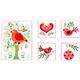 Christmas fabric bird pear tree ball de Michael Miller 3