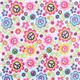 Daisy Peace PUL Polyurethane laminate fabric Michael Miller  2