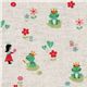 Frog Prince fairy tale canvas Kokka fabric from Japan 1