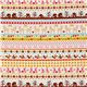 Japanese Cosmo fabric lama squirrel flower yellow 2