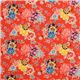 Japanese Flowers Kokka Fabric dal Giapponered 2