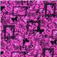 Japanese fabric pink roses chains crosses glitter 1