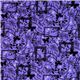 Japanese fabric purple roses chains crosses glitter 2