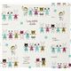 Kokka fabric animal kids children animals Kokka Stoff Tierkinder Tiere