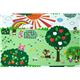 Kokka fabric bear park Kokka Stoff squirrel Baer Eichhrnchen bunny Hasen