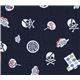 Kokka fabric japanese skull Kokka fabric japanese tradition skulls Kokka Stoff Totenkopf japanische Tradition